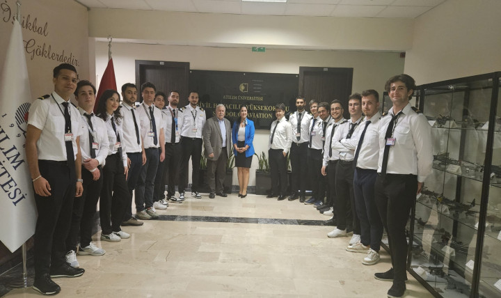 Pilotaj Bölümü Sivil Havacılık Yüksekokul Müdürü Ziyareti